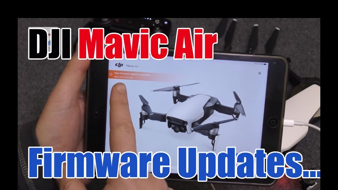 dji mavic air firmware update 2019